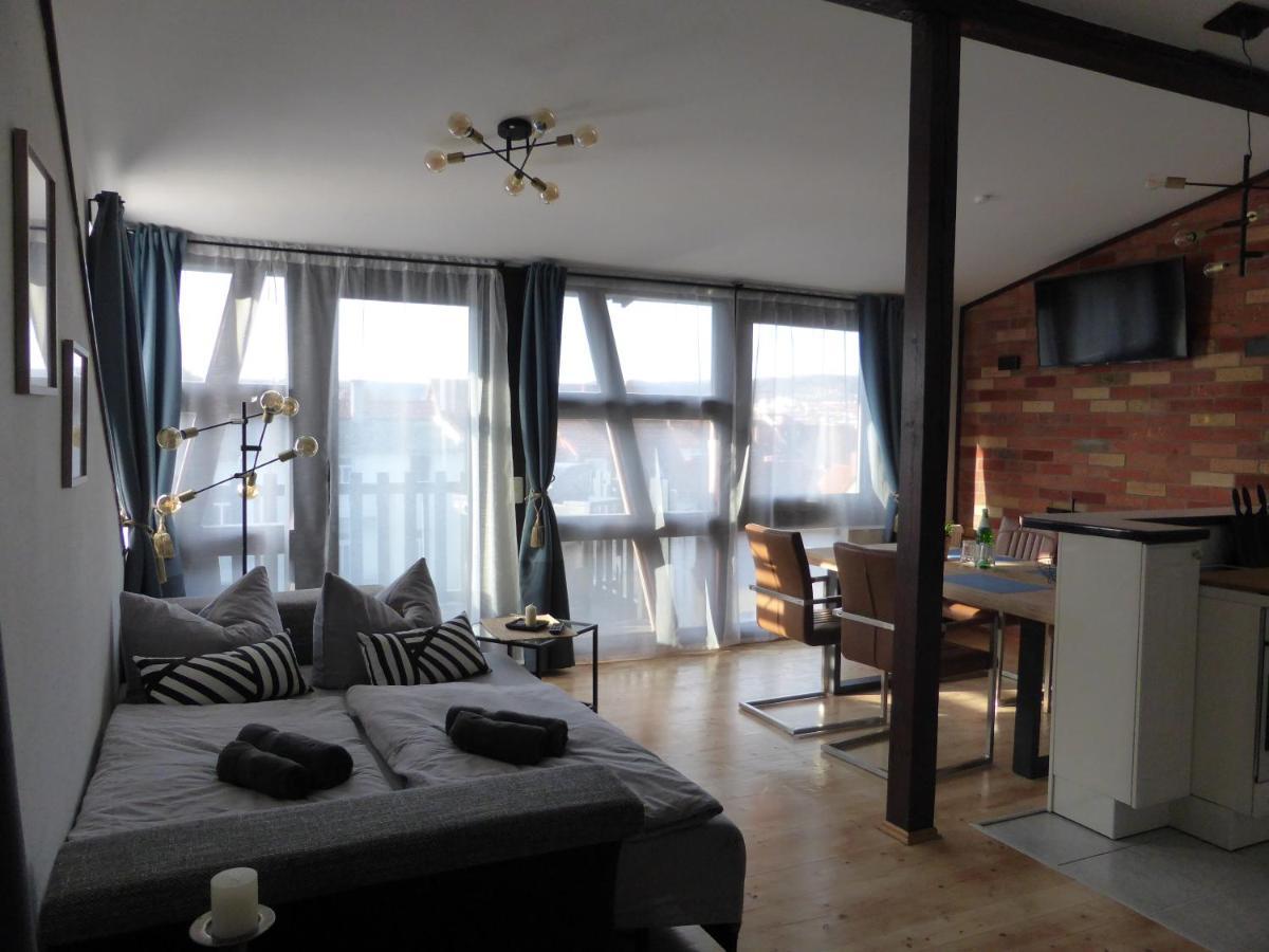 Apartment Skyline Of Jena, Luxurioes, Einzigartig, Free Wifi, Parkplatz, Klimatisiert, Zentral Εξωτερικό φωτογραφία